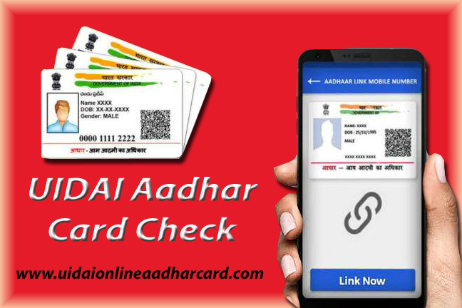 UIDAI Aadhar Card Check