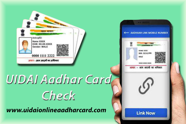 UIDAI Aadhar Card Check