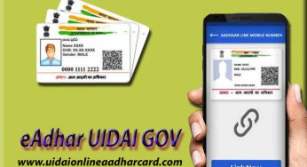 eAdhar UIDAI GOV