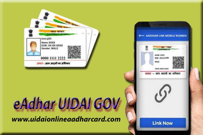 eAdhar UIDAI GOV