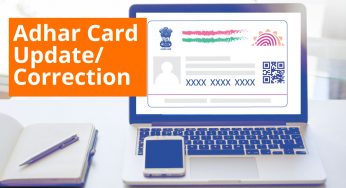 Aadhar Card Correction Online, Update History, Address Change
