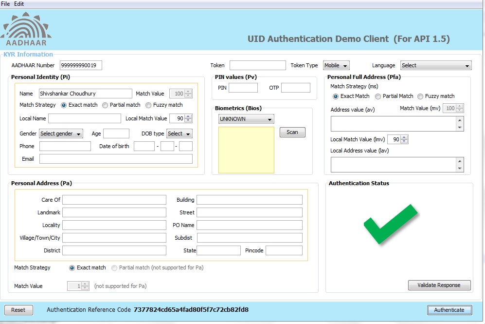 E-Aadhar UIDAI Gov