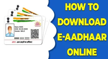 UIDAI Aadhaar Download, Aadhar Services, Aadhar Update, Correction
