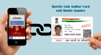 Aadhar Card Mobile Number Change Online, Update Status Check