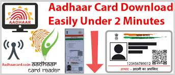 E-Aadhaar UIDAI Download