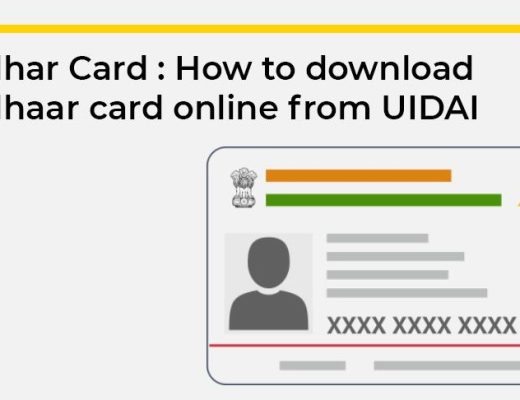 E-Aadhar Card Download App