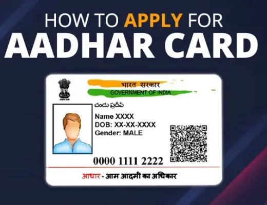 Aadhar Card Apply