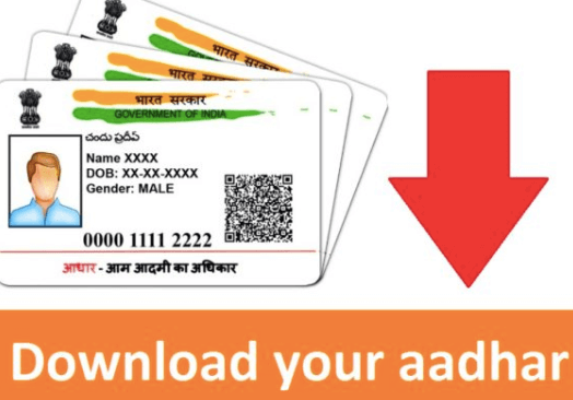 E Aadhar UIDAI Download