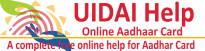 UIDAI Online Aadhaar Card Help
