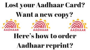 Aadhar Card Reprint