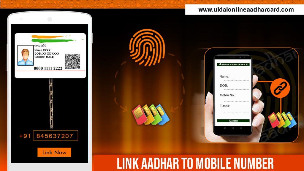 Link Aadhar To Mobile Number