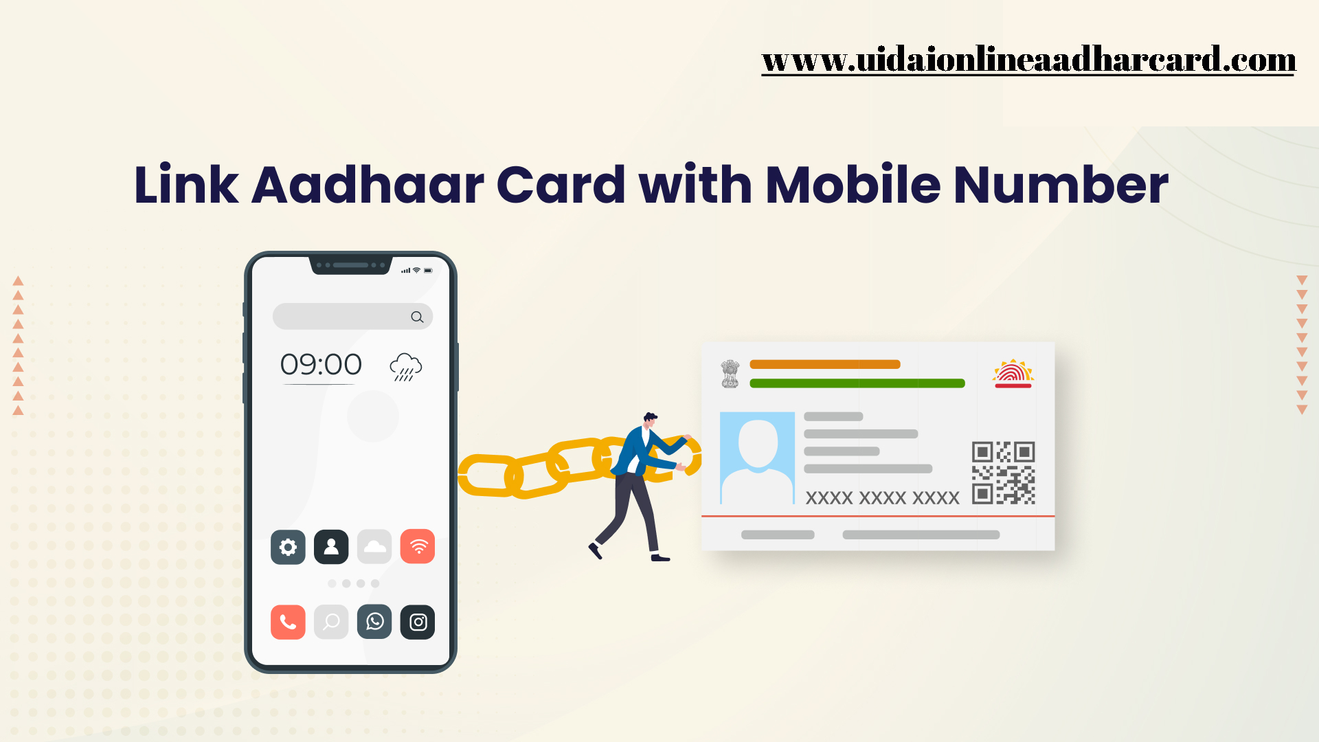 Aadhar Card Link To Mobile Number, How To Link Aadhaar With...