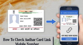 How To Check Aadhar Card Link Mobile Number, Check the mobile number linked to your Aadhar card in an instant